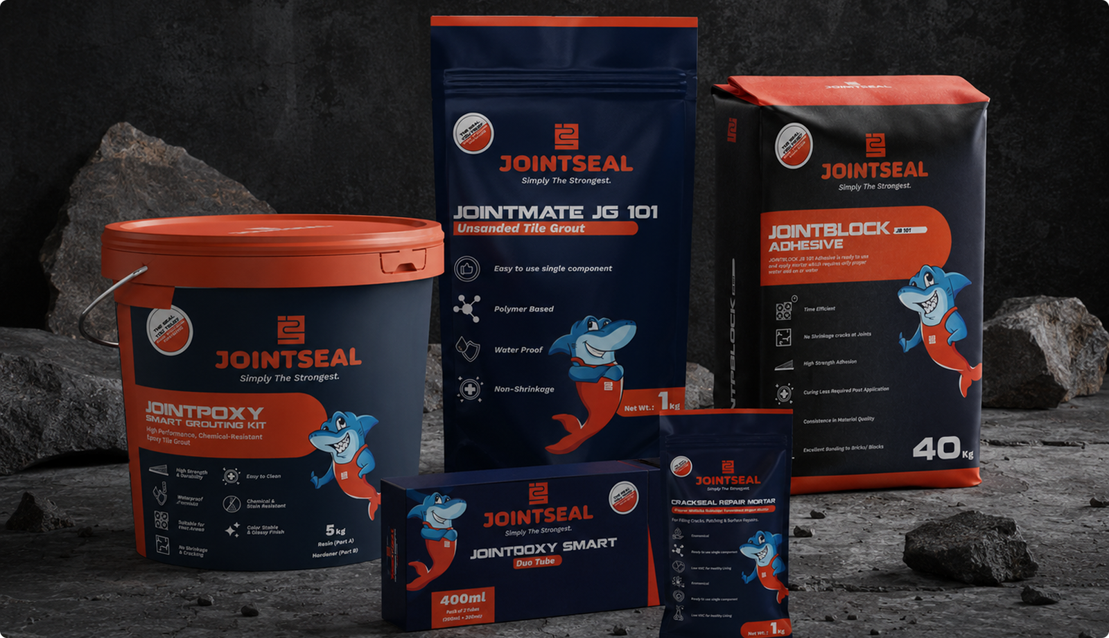 Jointseal product packaging range